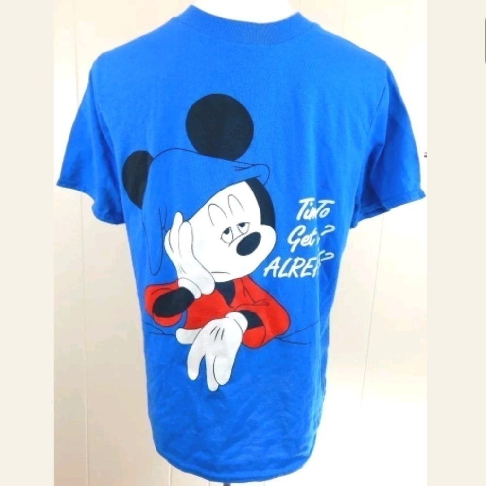 Vintage Disney‎ Sleepy Mickey Tee Shirt